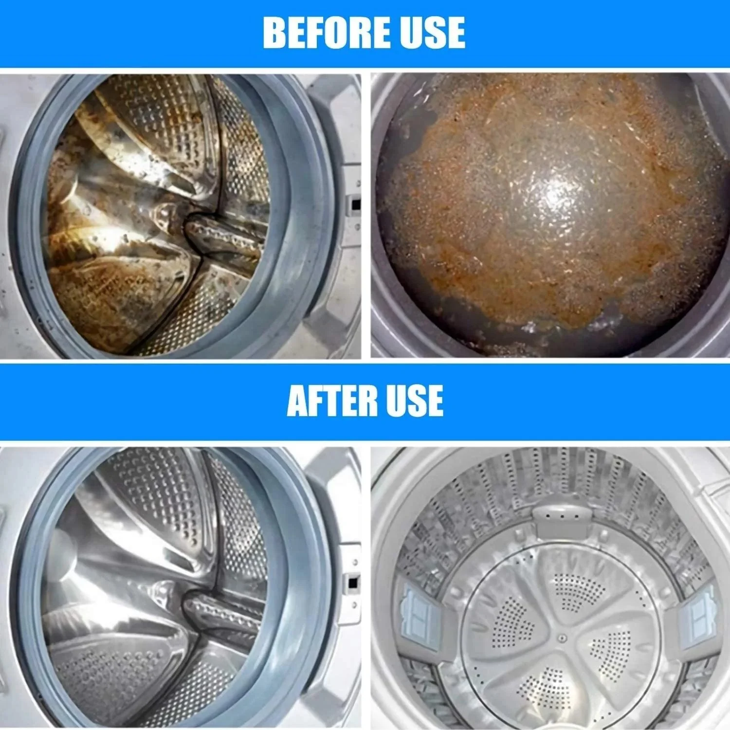 🧼 BUY 2 GET 3 FREE! ✨ Washing Machine Deep Cleaner Tablets – Eliminates 99% Germs, Removes Odors & Prevents Mold 🧽 - Image 3
