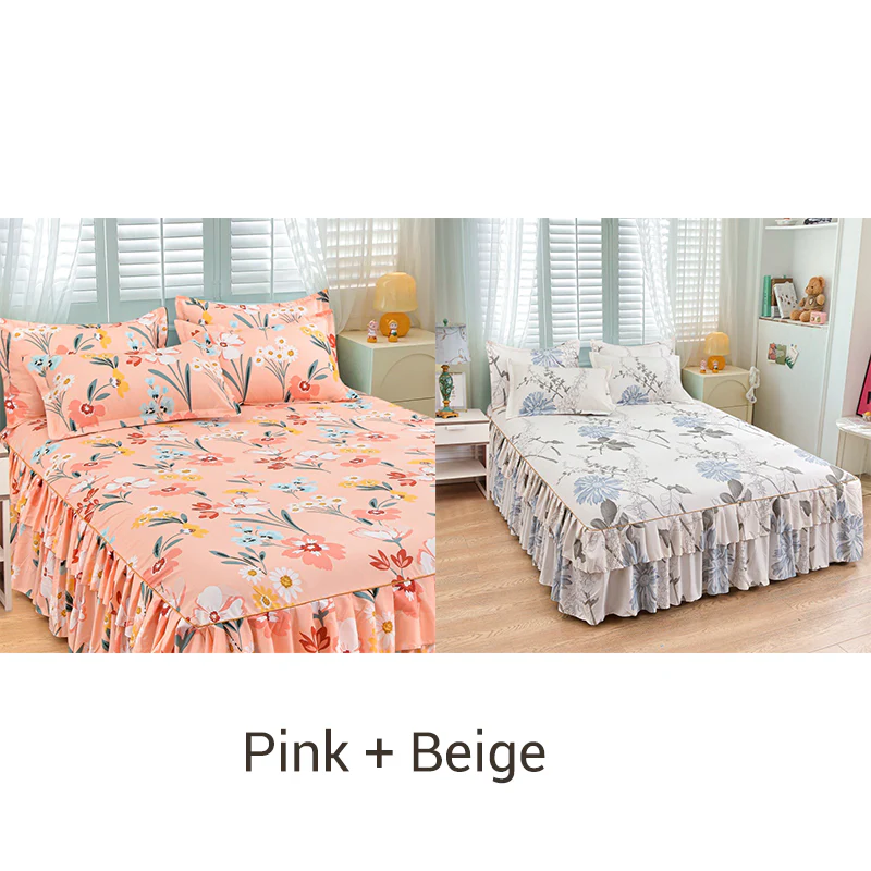 🛏️40% OFF NOW! 🎀 3-Piece Ruffled Bed Skirt Set – Elegant Design, Easy Fit & Complete Coverage 🛌 - Image 15