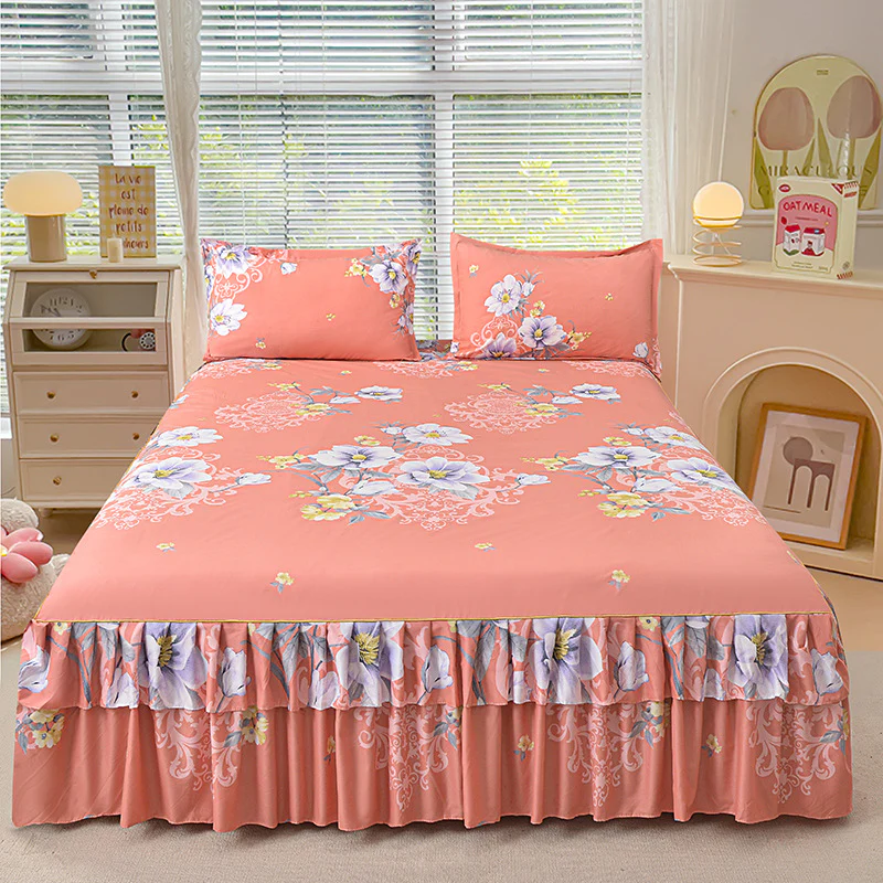 🛏️40% OFF NOW! 🎀 3-Piece Ruffled Bed Skirt Set – Elegant Design, Easy Fit & Complete Coverage 🛌 - Image 7