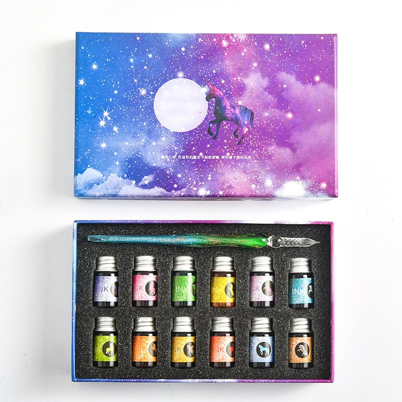 2023 Calligraphy Glass Dip Pen Ink Set（50% OFF） - Image 11