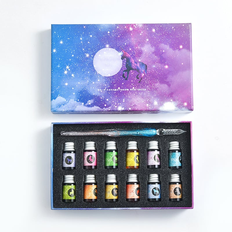 2023 Calligraphy Glass Dip Pen Ink Set（50% OFF） - Image 12