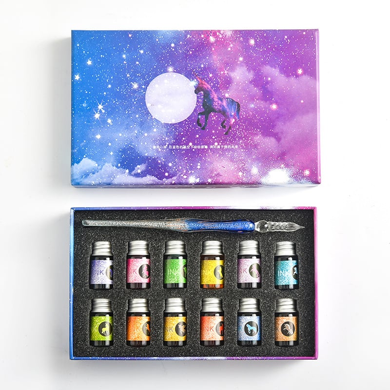 2023 Calligraphy Glass Dip Pen Ink Set（50% OFF） - Image 14