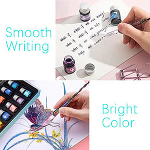 2023 Calligraphy Glass Dip Pen Ink Set（50% OFF） - Image 2