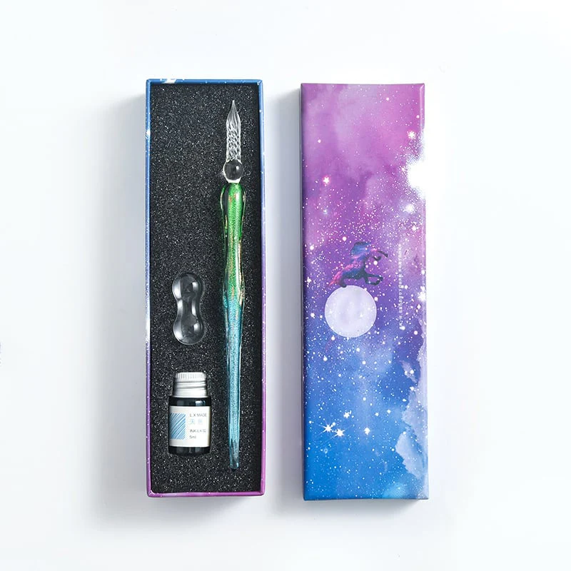 2023 Calligraphy Glass Dip Pen Ink Set（50% OFF） - Image 6