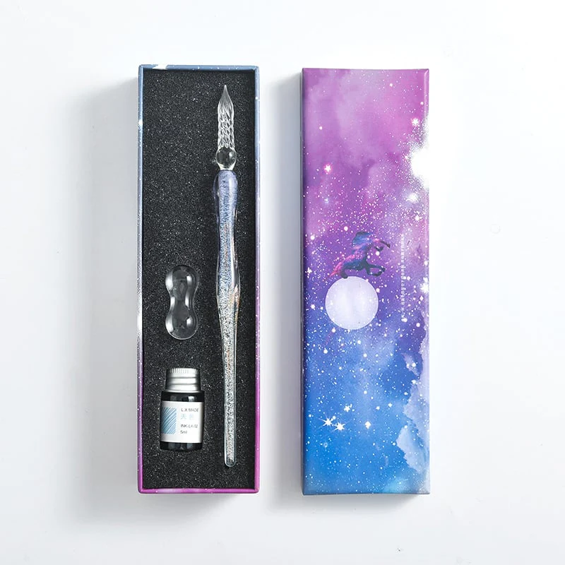 2023 Calligraphy Glass Dip Pen Ink Set（50% OFF） - Image 8