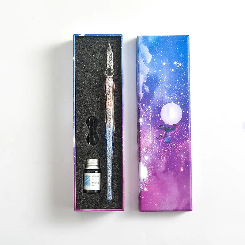2023 Calligraphy Glass Dip Pen Ink Set（50% OFF） - Image 9