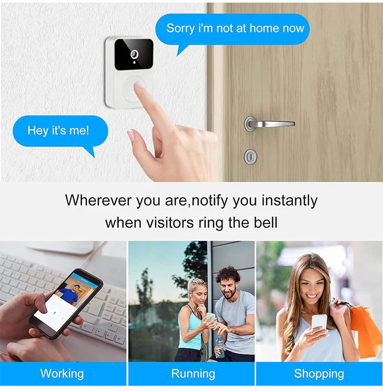Wireless Intelligent Video Doorbell - Image 3
