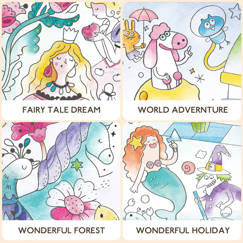 🎅Christmas Gift 40% OFF!🧑‍🎨Watercolor Painting Book - Image 13