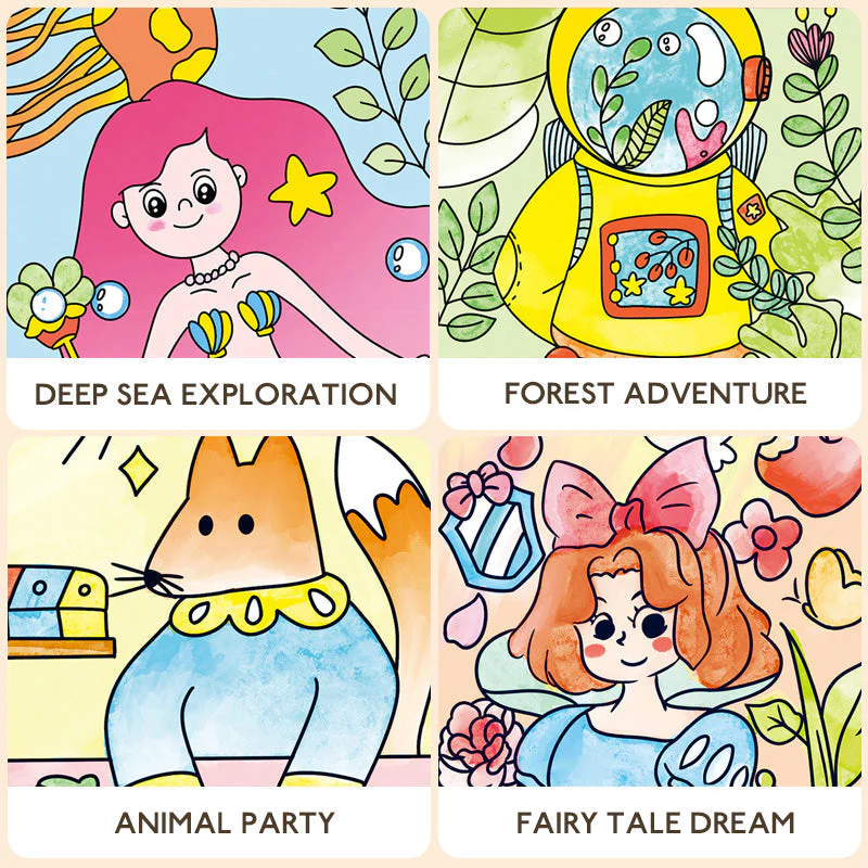 🎅Christmas Gift 40% OFF!🧑‍🎨Watercolor Painting Book - Image 14