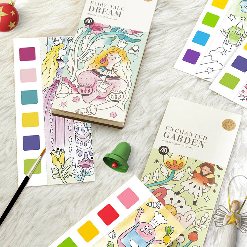 🎅Christmas Gift 40% OFF!🧑‍🎨Watercolor Painting Book - Image 16