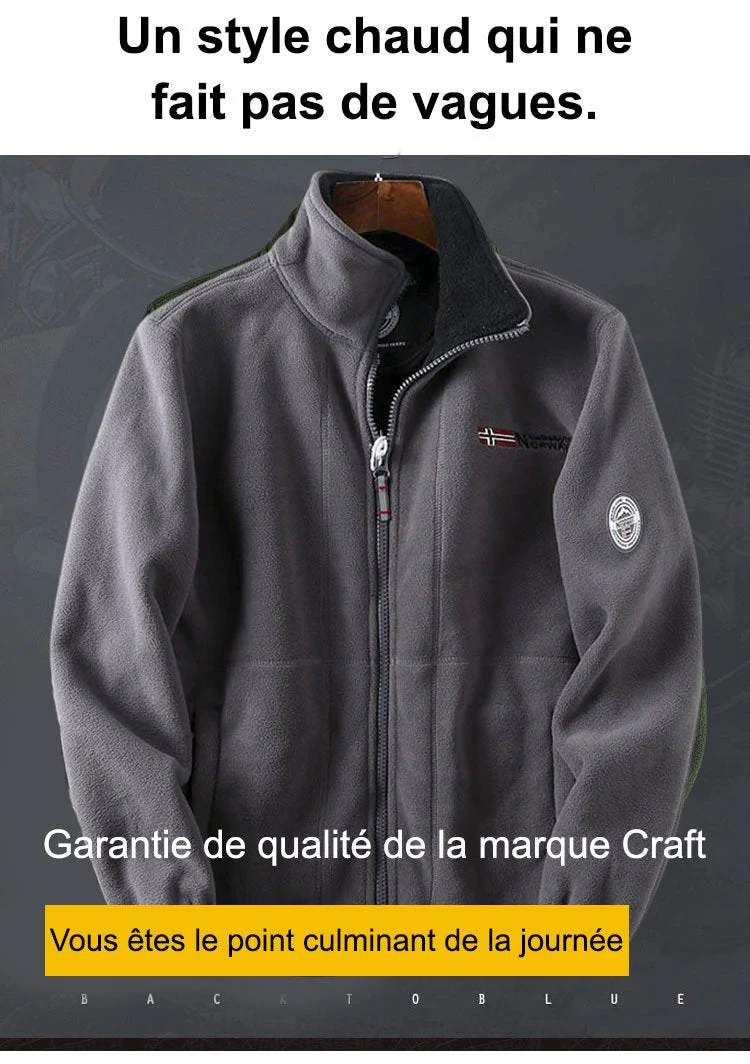 🎅Suitable for both men and women🎁50K+ SOLD!⏰Unisex Double-Layer Coral Fleece Jacket🔥 - Image 13