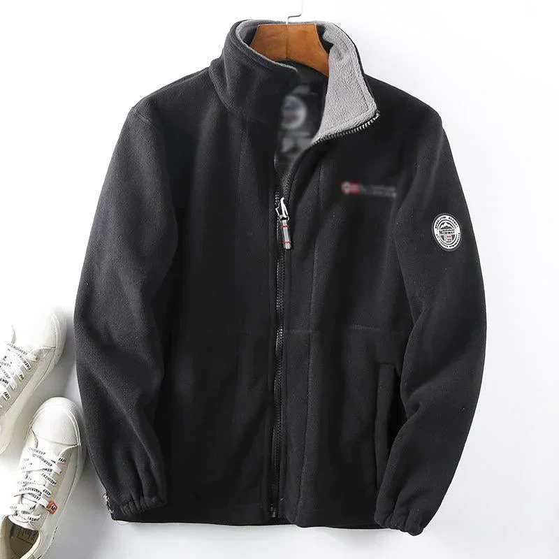 🎅Suitable for both men and women🎁50K+ SOLD!⏰Unisex Double-Layer Coral Fleece Jacket🔥 - Image 15