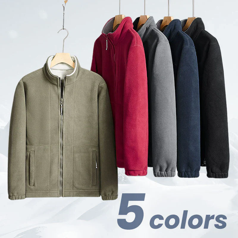 🎅Suitable for both men and women🎁50K+ SOLD!⏰Unisex Double-Layer Coral Fleece Jacket🔥 - Image 22