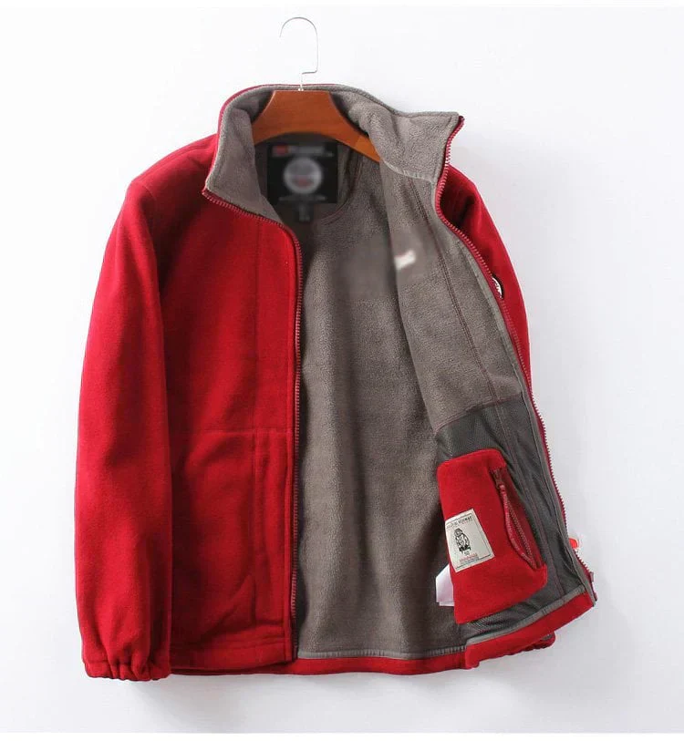 🎅Suitable for both men and women🎁50K+ SOLD!⏰Unisex Double-Layer Coral Fleece Jacket🔥 - Image 9