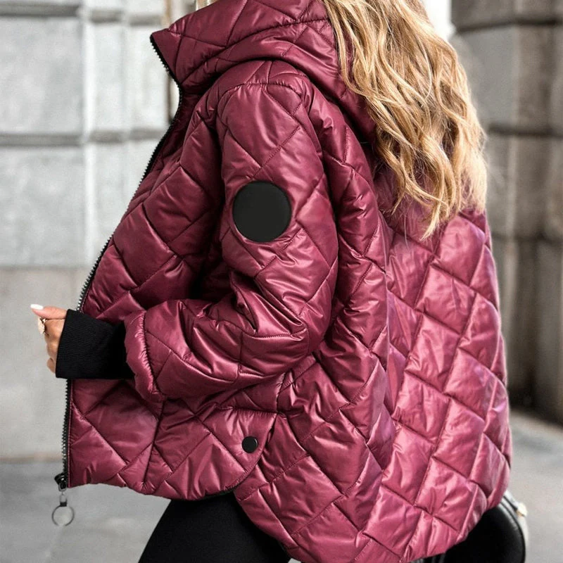 🖤 Limited time offer 40% off🔥Warm and casual cotton hooded jacket for women - Image 7