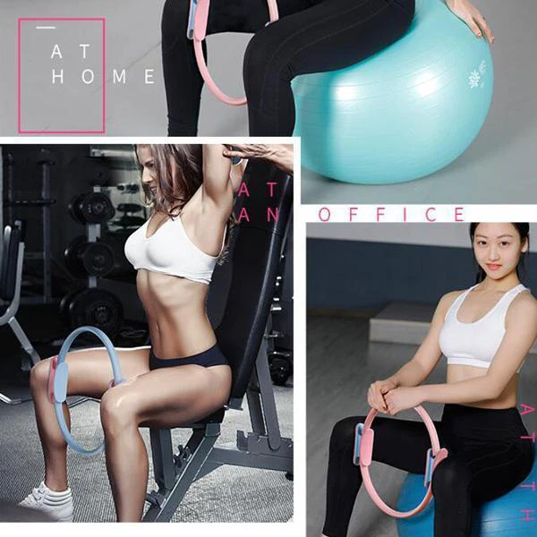 🔥40% OFF NOW! 💪 Pilates Ring Fitness Trainer – Adjustable Resistance, Tones Arms/Legs/Core & Perfect for Home Workouts 🏋️♀️📦