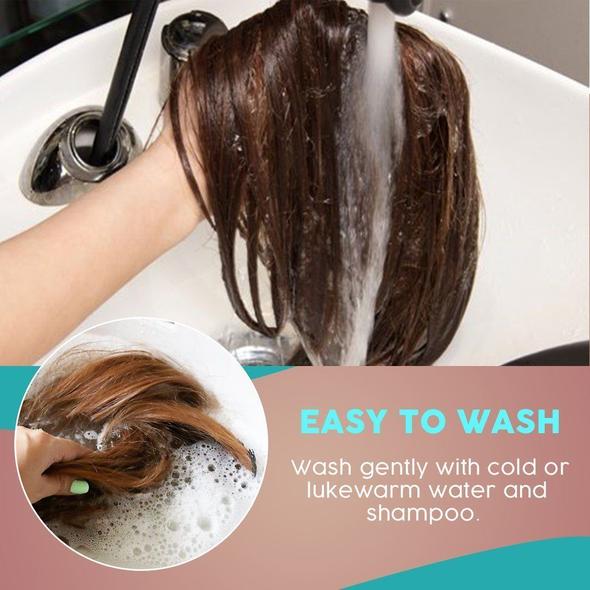 Seamless 3D Clip-In Bangs Hair Extensions - Image 4