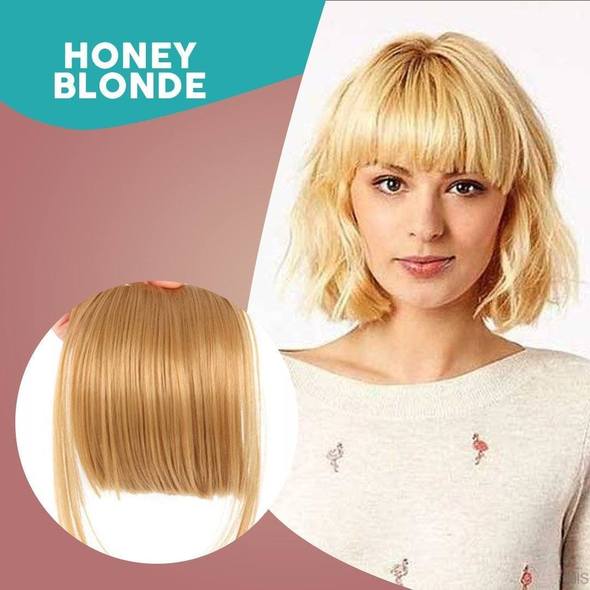 Seamless 3D Clip-In Bangs Hair Extensions - Image 8
