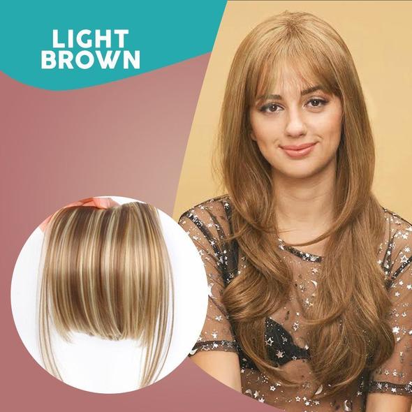 Seamless 3D Clip-In Bangs Hair Extensions - Image 9