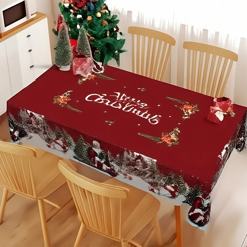 🦌Christmas Early Bird Special🎄Joyful Festive Classic Christmas Tablecloth - Image 13