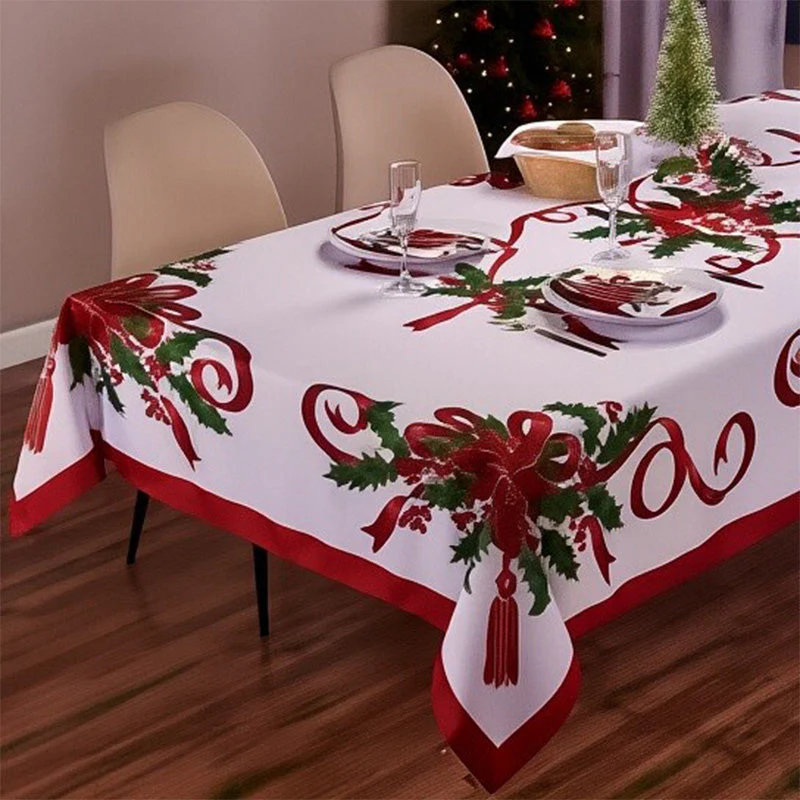 🦌Christmas Early Bird Special🎄Joyful Festive Classic Christmas Tablecloth - Image 14