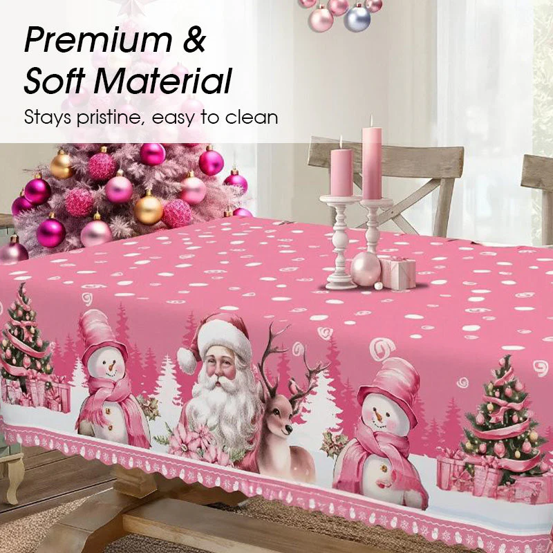 🦌Christmas Early Bird Special🎄Joyful Festive Classic Christmas Tablecloth - Image 3