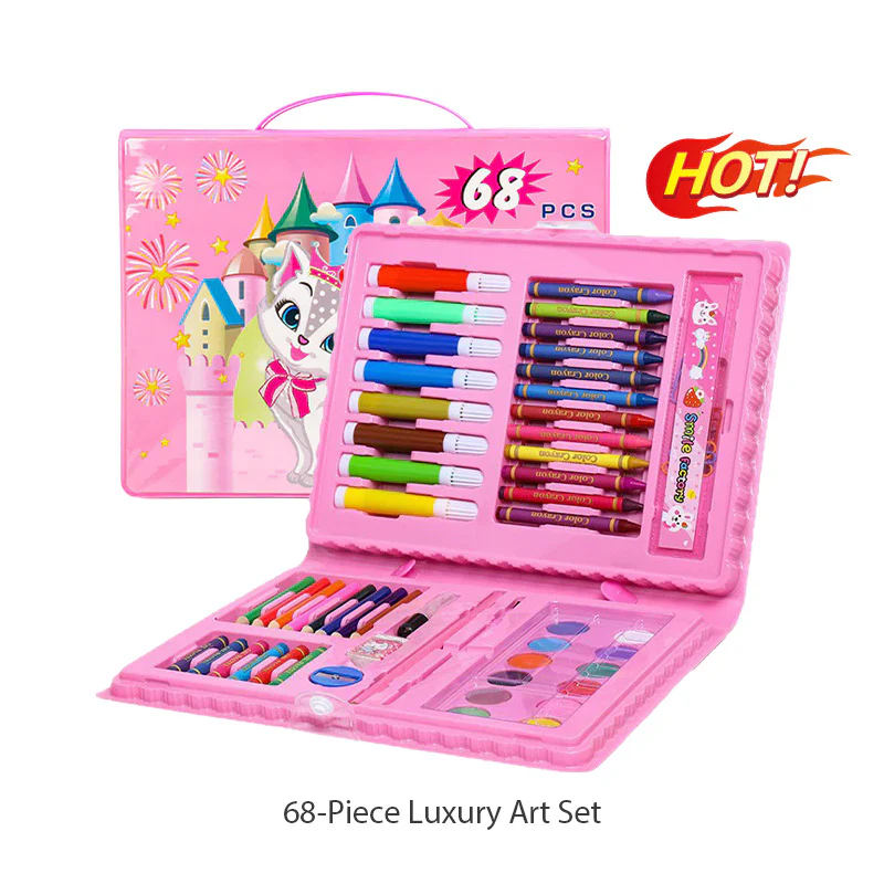 🎨35% OFF!✨ Deluxe 6-in-1 Art Creativity Set - Includes Drawing Tools & 12 Colors for Kids' Creative Development 🧑‍🎨🌟 - Image 10