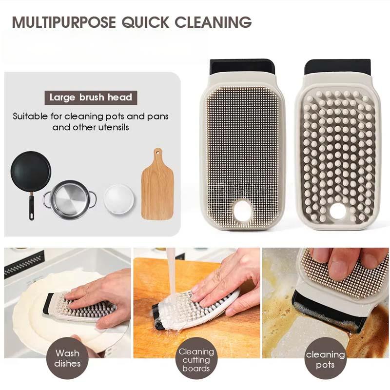 Multifunctional Double-Sided Kitchen Cleaning Brush - Image 3