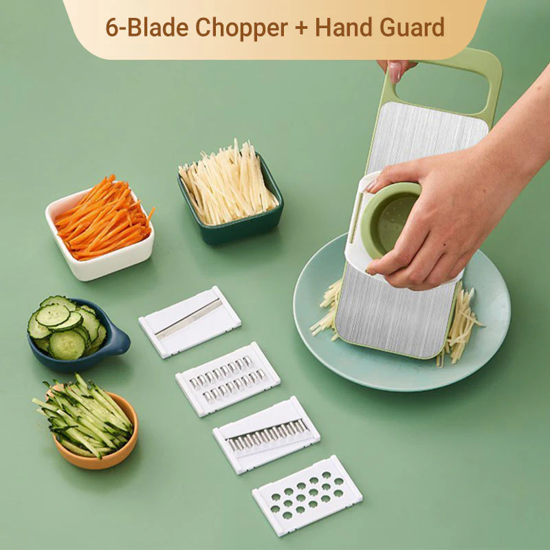 📢 50% OFF NOW! 🔪 Multifunctional Kitchen Chopper with Hand Guard – 3 Blades, Non-Slip Base & Quick Vegetables Chopping 🥕⚠️📦 - Image 12