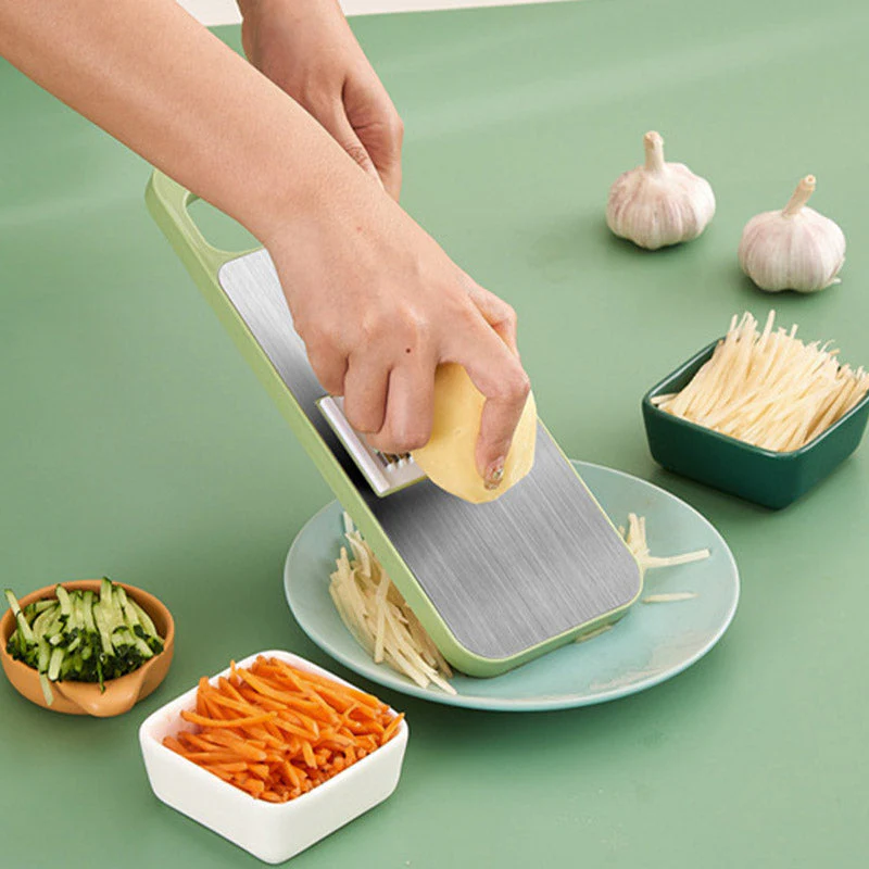 📢 50% OFF NOW! 🔪 Multifunctional Kitchen Chopper with Hand Guard – 3 Blades, Non-Slip Base & Quick Vegetables Chopping 🥕⚠️📦 - Image 5