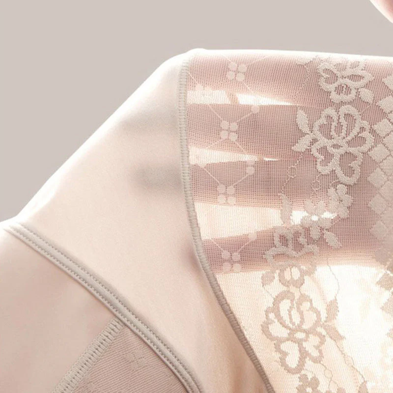 Lace High-waist Underwear - Slender Waist Tummy Control Hip Lifting - Image 10