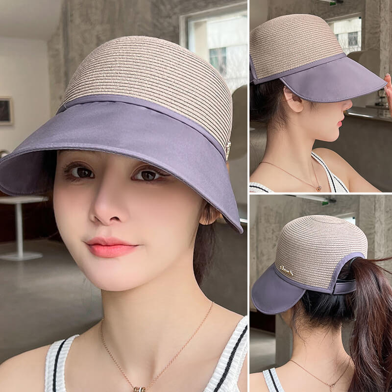 Large-brim women's sun hat in Summer - Image 10