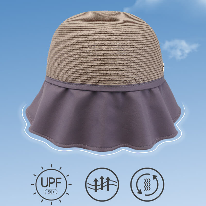 Large-brim women's sun hat in Summer - Image 5