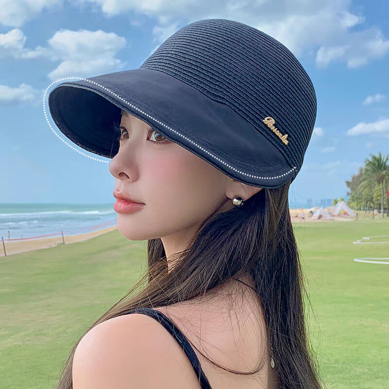 Large-brim women's sun hat in Summer - Image 8