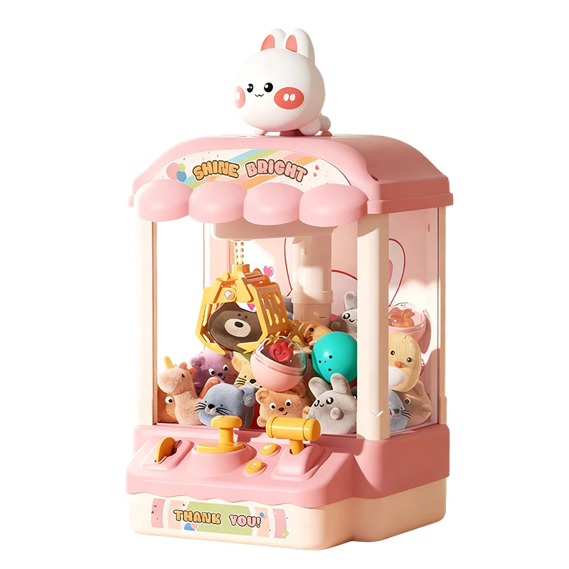 🧸New Year Gifts 50% Off📢Adorable Animal Claw Machine (Includes Plushies and Capsule Toys)🔥 Free Delivery - Image 11