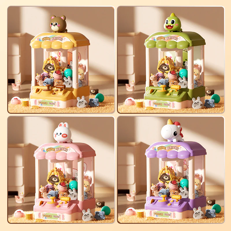 🧸New Year Gifts 50% Off📢Adorable Animal Claw Machine (Includes Plushies and Capsule Toys)🔥 Free Delivery - Image 6