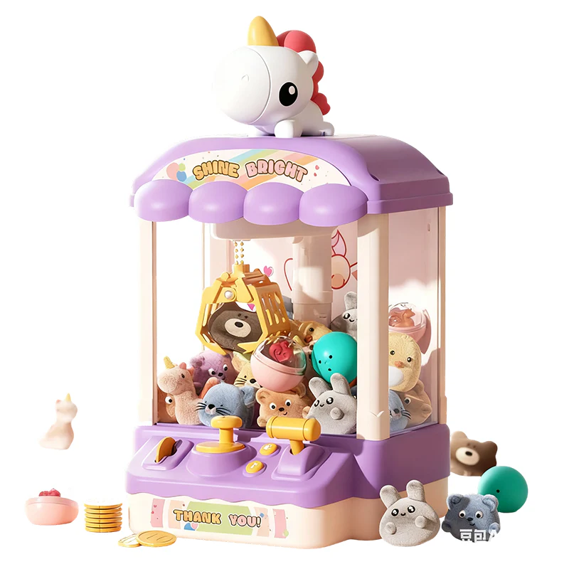 🧸New Year Gifts 50% Off📢Adorable Animal Claw Machine (Includes Plushies and Capsule Toys)🔥 Free Delivery - Image 9
