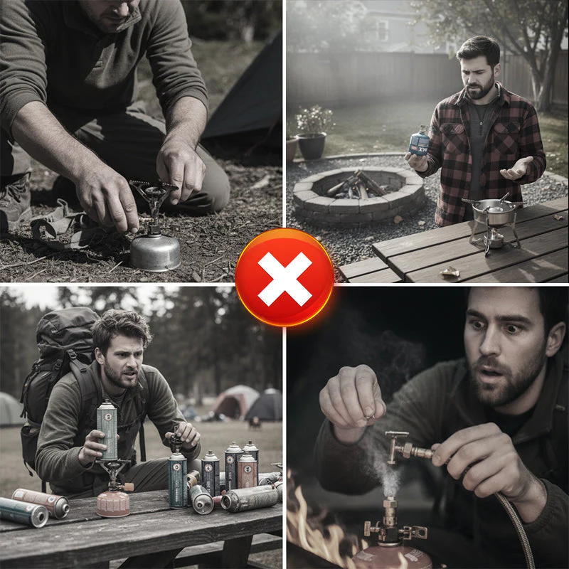 📢 BUY 2 GET 1 FREE! 🔥 Outdoor Gas Canister Refill Adapter – Leak-Proof Safe Transfer, Universal Fit & Durable Tool 🛠️⛺ - Image 2