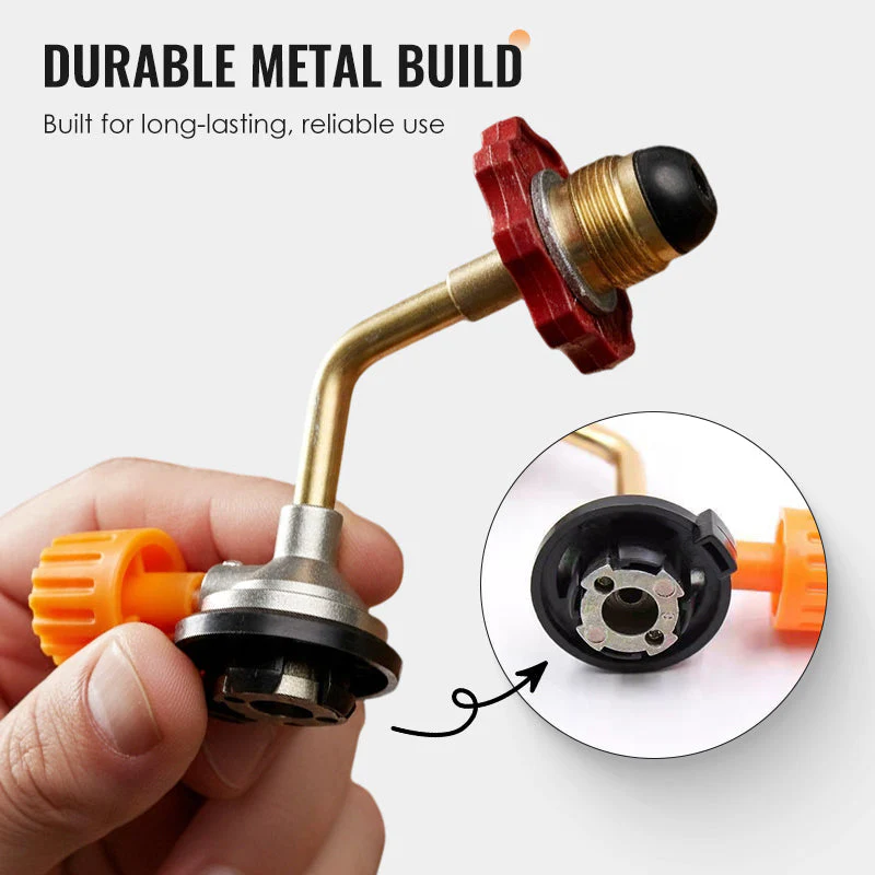 📢 BUY 2 GET 1 FREE! 🔥 Outdoor Gas Canister Refill Adapter – Leak-Proof Safe Transfer, Universal Fit & Durable Tool 🛠️⛺ - Image 4