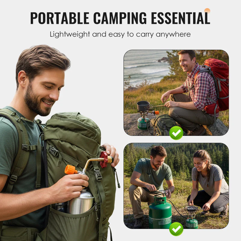 📢 BUY 2 GET 1 FREE! 🔥 Outdoor Gas Canister Refill Adapter – Leak-Proof Safe Transfer, Universal Fit & Durable Tool 🛠️⛺ - Image 5