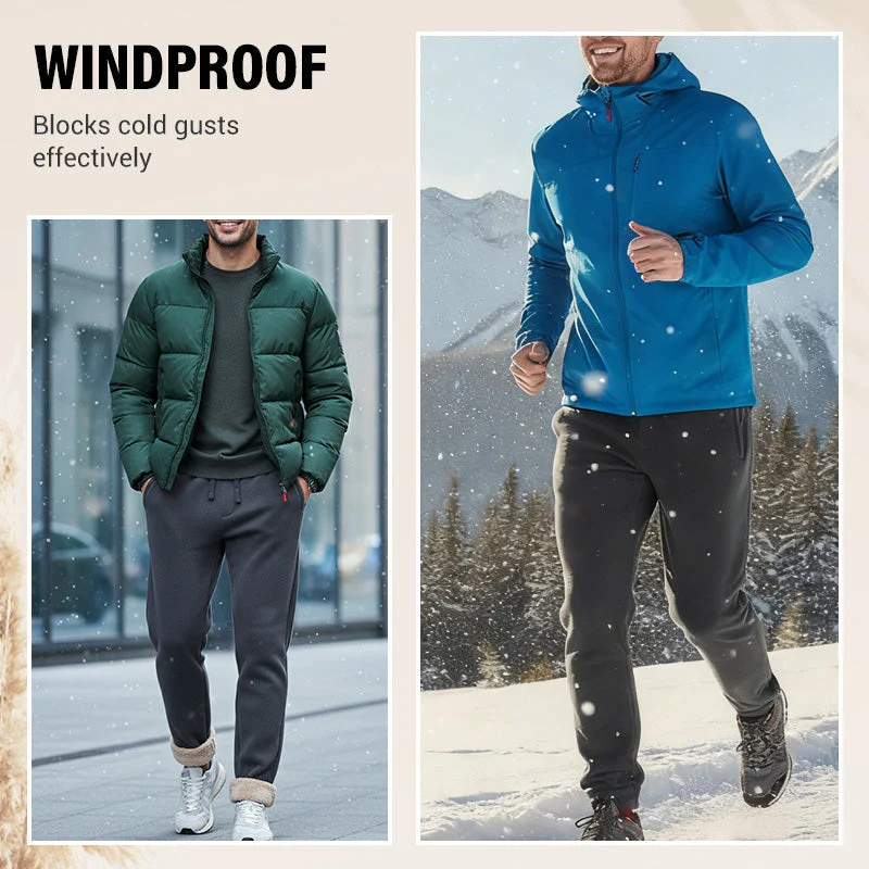 Men's Casual Winter Warm Pants - Image 5