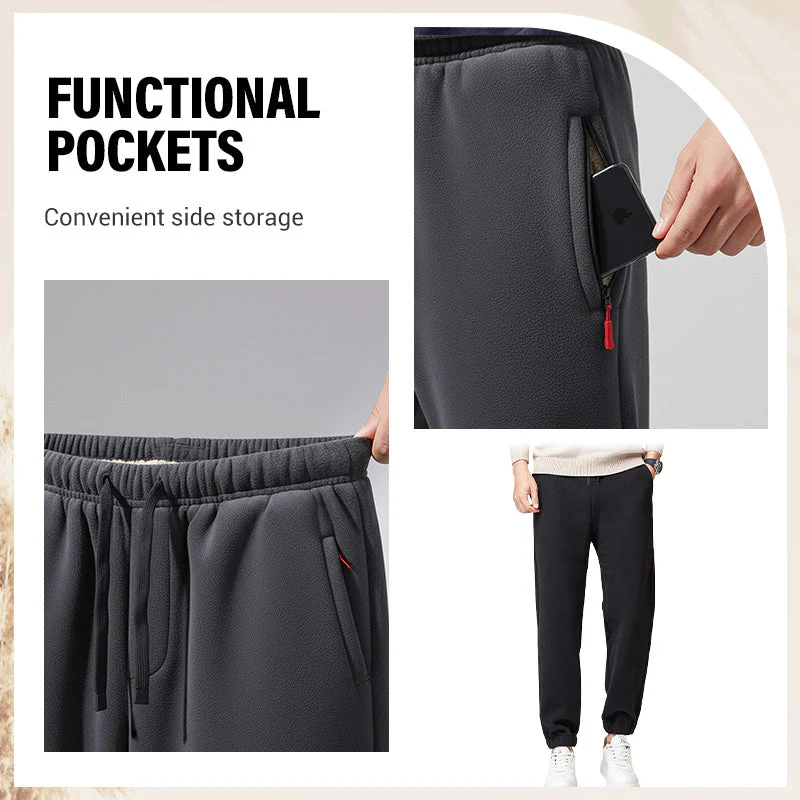 Men's Casual Winter Warm Pants - Image 6