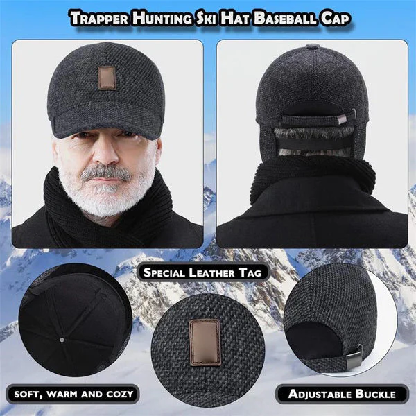 🧢40% OFF NOW! 🔥 Winter Baseball Cap - Lightweight & Warm, Perfect for Cold Weather Activities ❄️✨ - Image 2