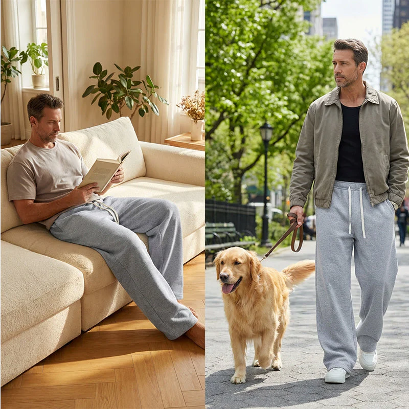 👖40% OFF!👟Men's Casual Loose Fit Drawstring Pants