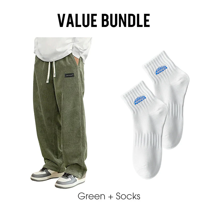 🌤️Spring New Arrivals 40% Off!👖Men's Loose-Fit Drawstring Pants with Pockets - Image 15