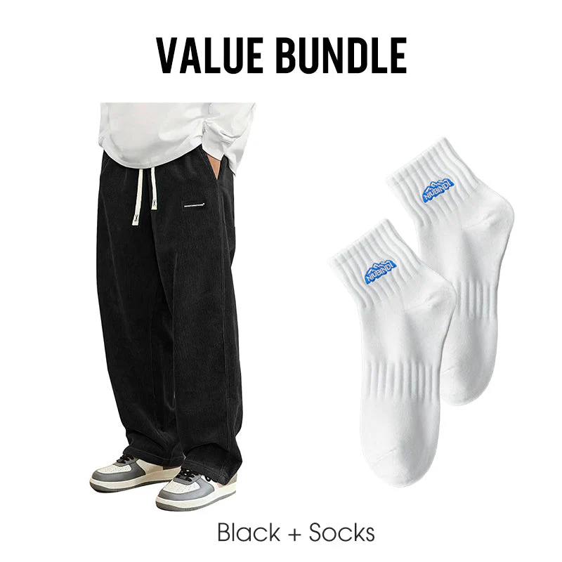 🌤️Spring New Arrivals 40% Off!👖Men's Loose-Fit Drawstring Pants with Pockets - Image 16