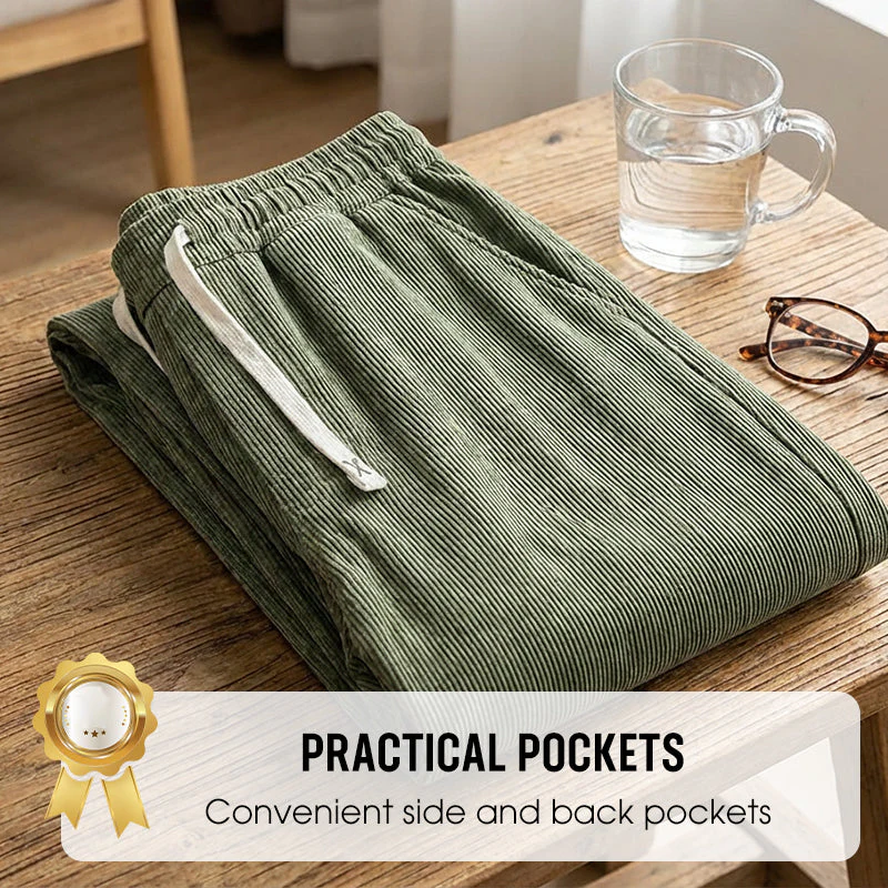 🌤️Spring New Arrivals 40% Off!👖Men's Loose-Fit Drawstring Pants with Pockets - Image 7
