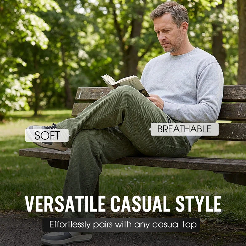 🌤️Spring New Arrivals 40% Off!👖Men's Loose-Fit Drawstring Pants with Pockets - Image 8
