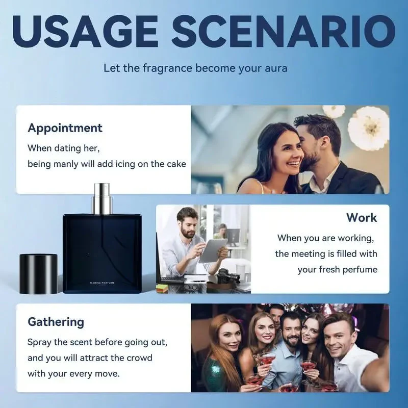 🔥40% OFF!🔥 Men’s Natural Long-Lasting Marine Perfume | 24H Natural Sea Minerals & Zero Alcohol Burn - Image 7