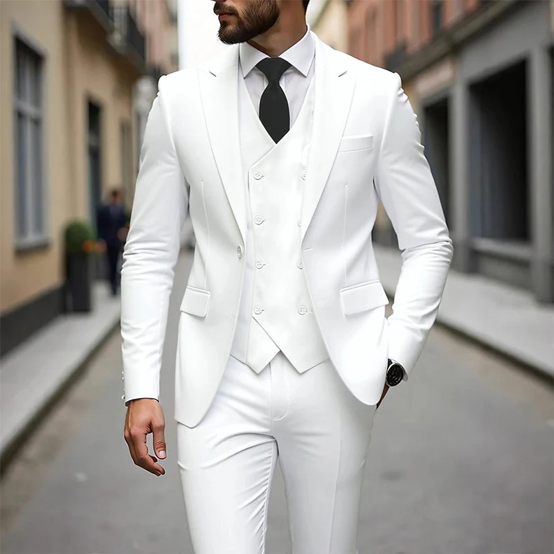 📢40% OFF!⏰Men's Slim-Fit 3-Piece Suit Set - Image 14